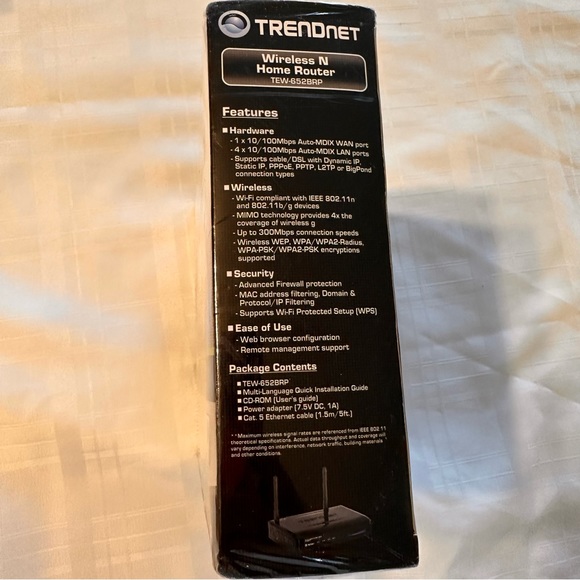 Trend net Wireless N Home Router - Picture 2 of 6